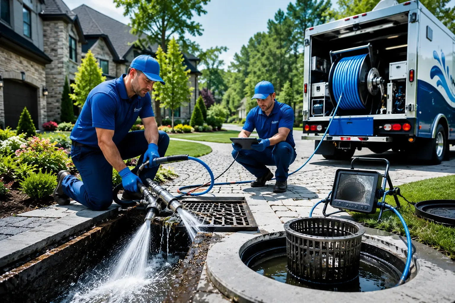 Local outdoor drain cleaning professionals in Far Hills, NJ